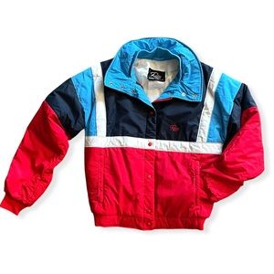 80s Roffe USA Vintage Jacket Ladies Snow Bunny Winter Ski